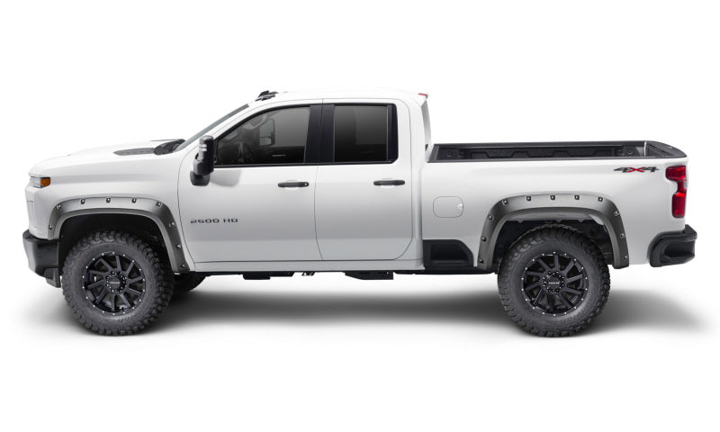 Bushwacker 2020 Chevrolet Silverado 3500/2500 HD Pocket Style Flares 4pc Black 40982-02