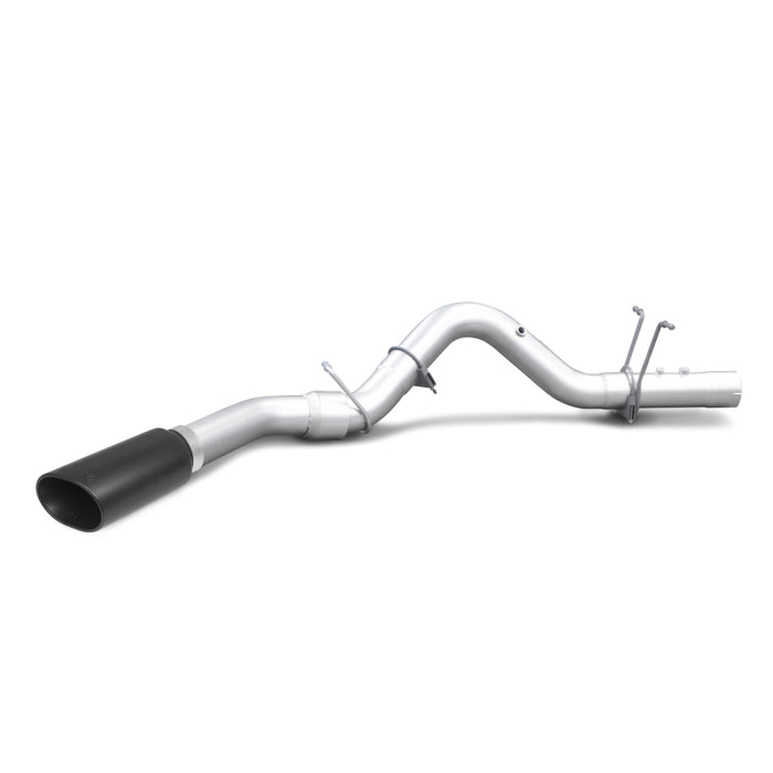 Banks Power 17+ GM Duramax L5P 2500/3500 Monster Exhaust System SS Single Exhaust w/ Black Tip 48947-B