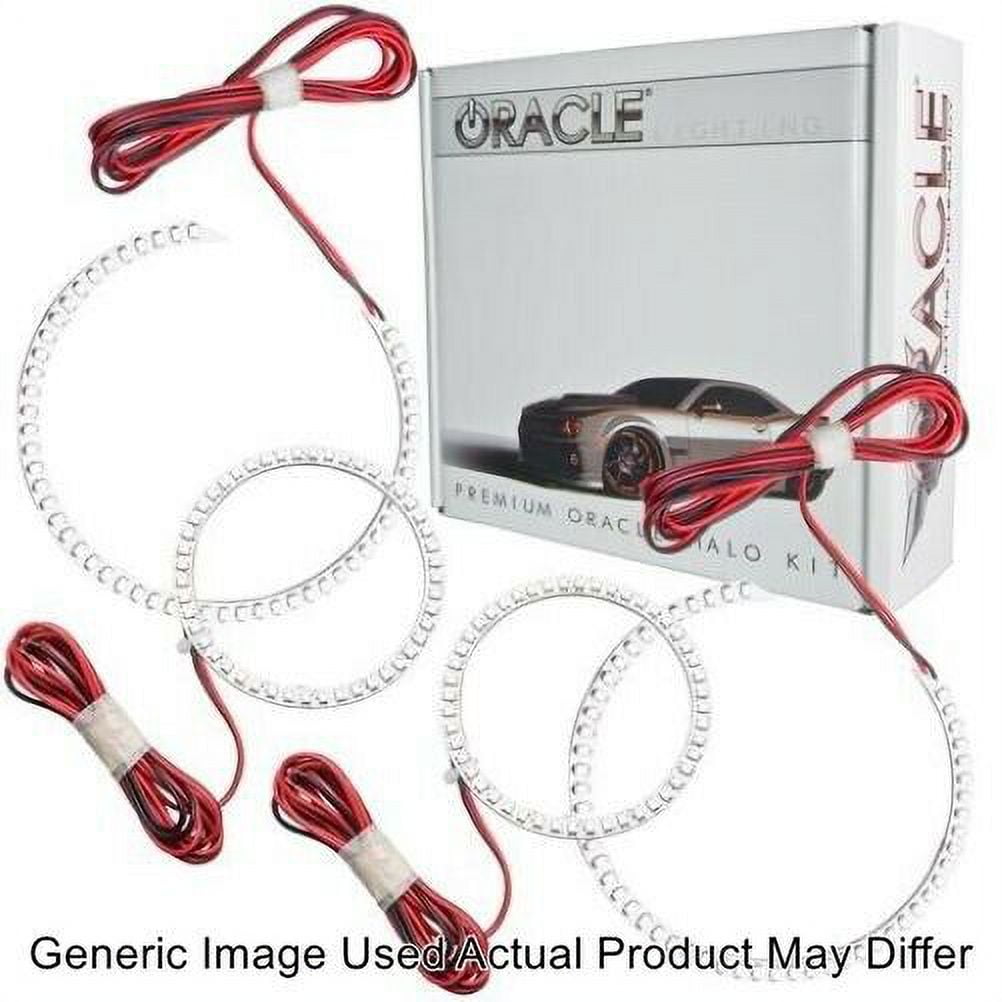 Oracle Lights 2422-003 LED Head Light Halo Kit Red for 2010-2012 Fits Mazda 3