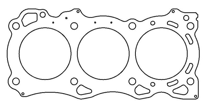 Cometic Compatible with Nissan VQ30DE/VQ35DE (Non VQ30DE-K) 96mm Bore RHS .030in MLS Head Gasket C4361-030