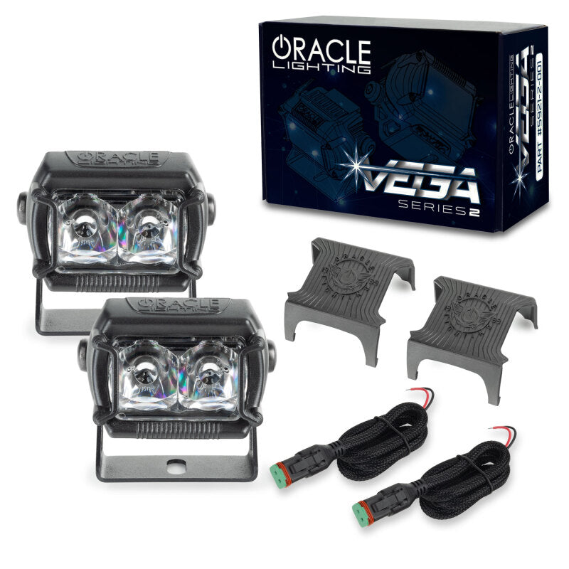 ORACLE Lighting Vega Series 2 LED Light Pod Spotlights SEE WARRANTY 5921-2-001