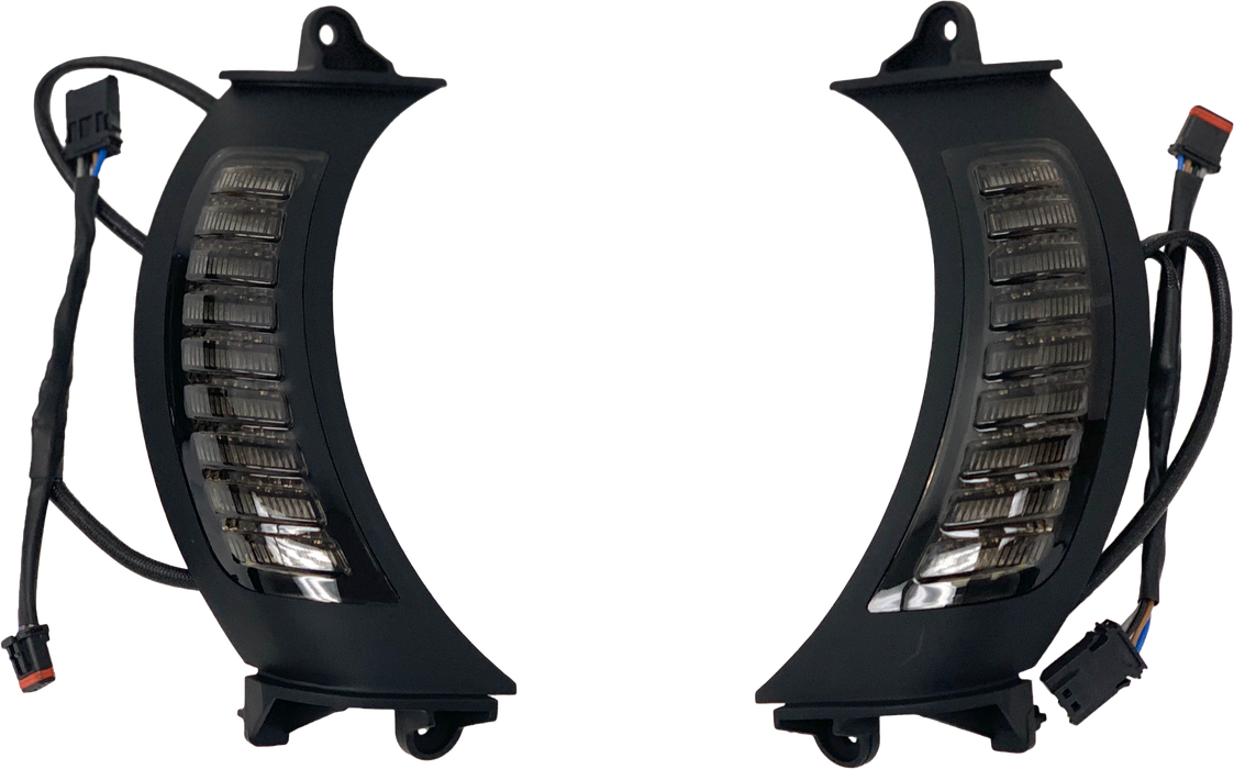 Letric Lighting Co. FAIRING VENT SWTCHBCK T/S BLK LLC-5BR-TS