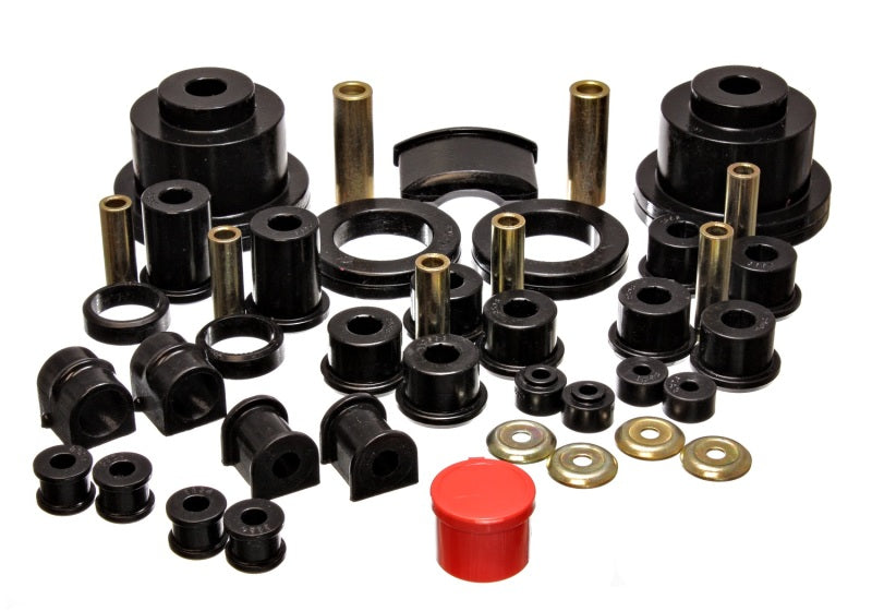 Energy Suspension 04 Pontiac GTO Black Hyper-flex Master Bushing Set 3.18134G