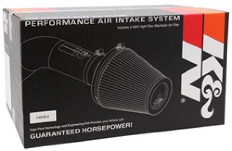 K&N 07 compatible with Jeep Wrangler V6-3.8L Performance Intake Kit 57-1553