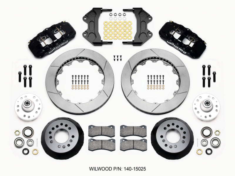 Wilwood AERO6 Front Hub Kit 15.00 WWE ProSpindle 140-15025