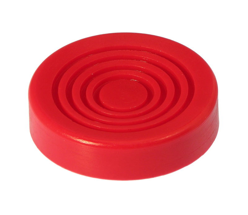 Prothane Universal Jack Pad 3in Diameter Model Red 19-1403