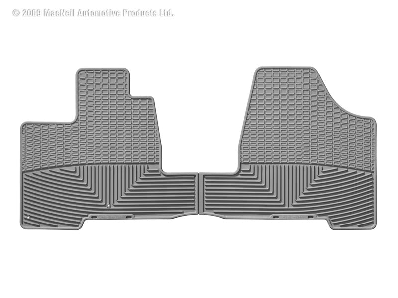 WeatherTech 04-10 Toyota Sienna Front Rubber Mats Grey W41GR