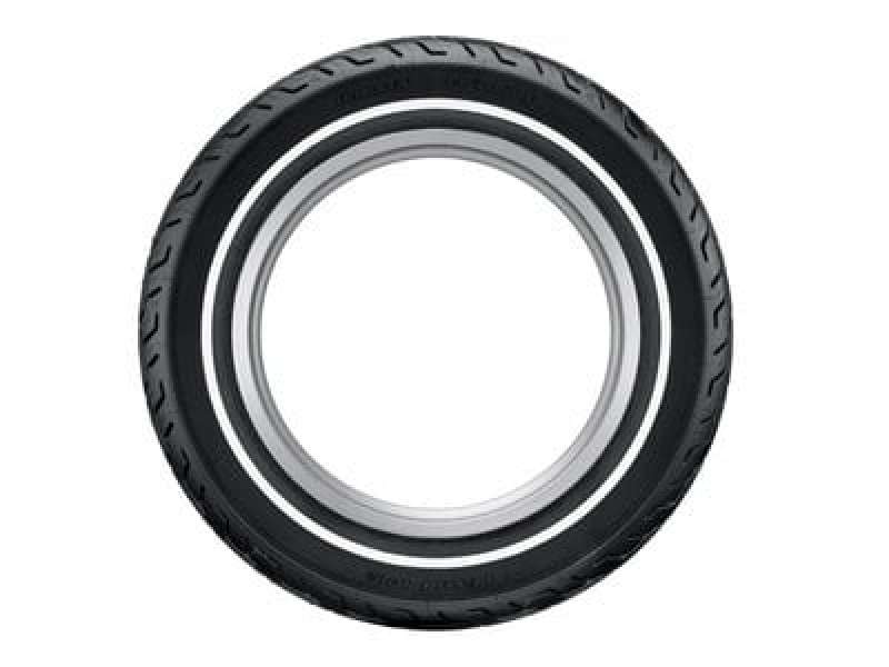 Dunlop D402 Rear Tire MT90B16 M/C 74H TL Narrow Whitewall 45006847