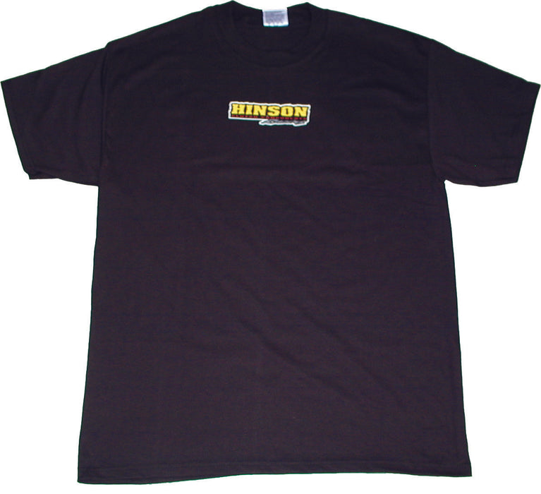 Hinson Mens T-Shirt Black L AT001-BLK-L