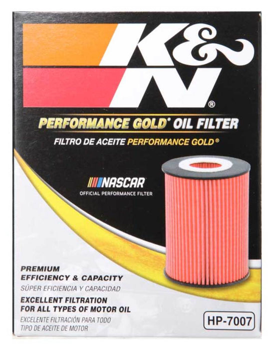 K&N Oil Filter OIL FILTER AUTOMOTIVE HP-7007