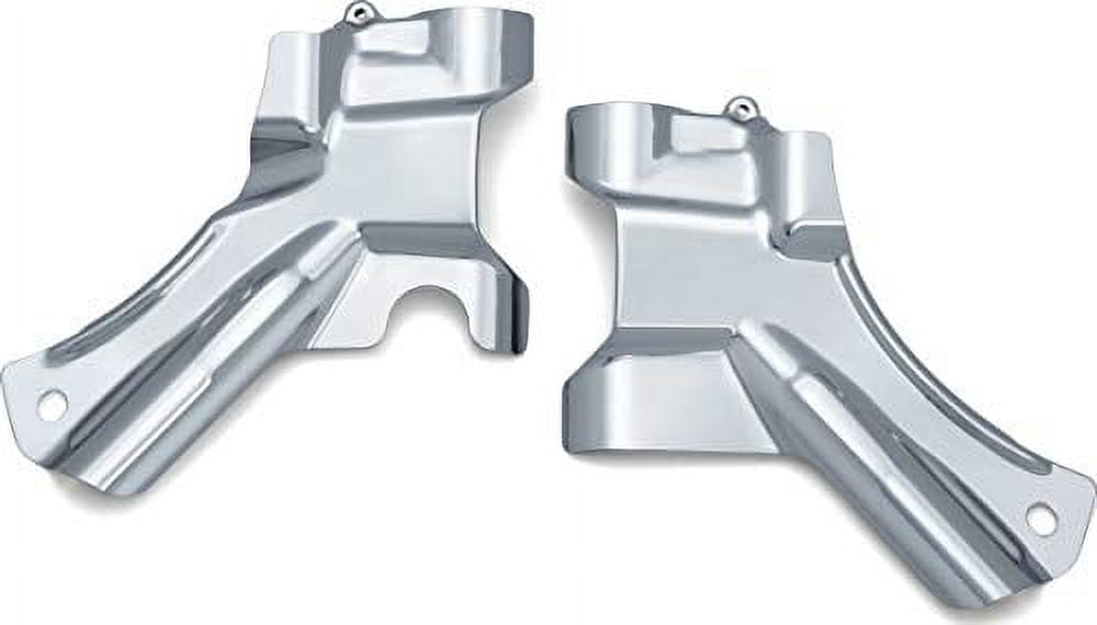 Kuryakyn Neck Cover For 07-17 FLST Models Chrome 7833