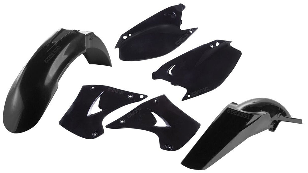 Acerbis Plastic Kit (Black) Compatible With 03-07 KAWASAKI KX250