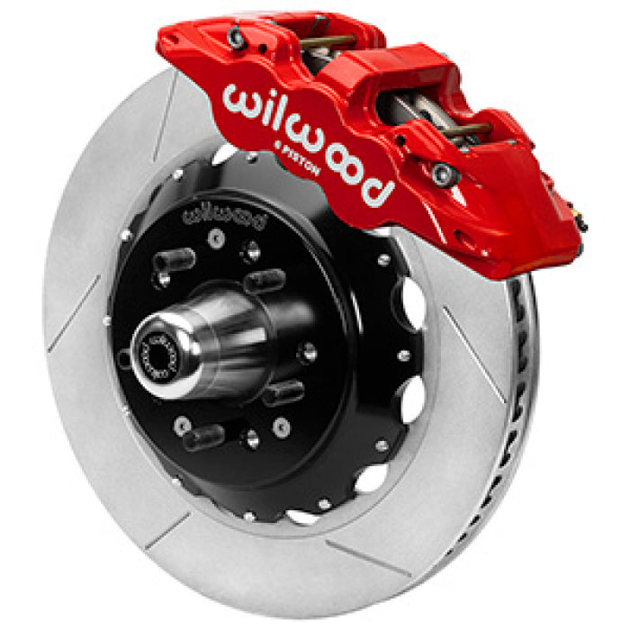 Wilwood Aero6R/ST Front Big Brake Kit 14in Red Powder Coat 79-88 Chevrolet Monte Carlo 140-16246-R