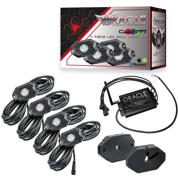Oracle Bluetooth Underbody Rock Light Kit 4 PCS ColorSHIFT 5796-333