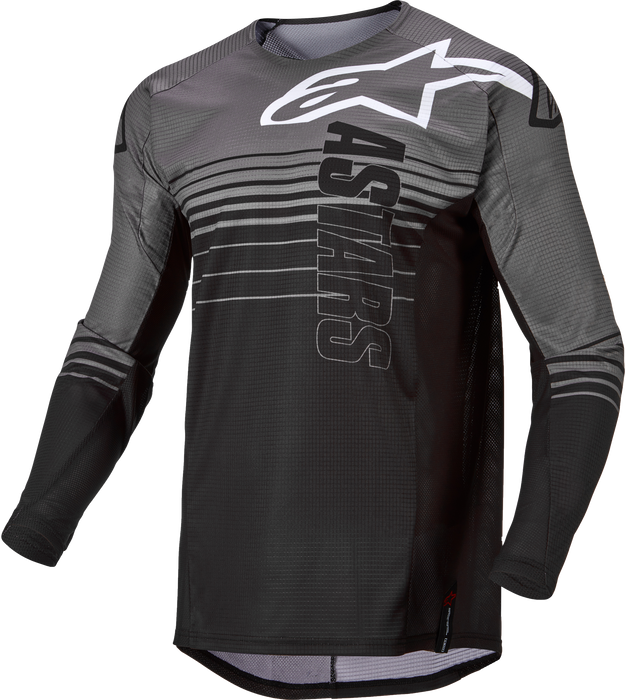 Alpinestars Techstar Graphite Jersey Dark Gray/Black Md (3760922-9310-M)