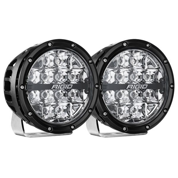 RIGID 360-Series 6in LED Off-Road Spot Beam RGBW (Pair) 36412