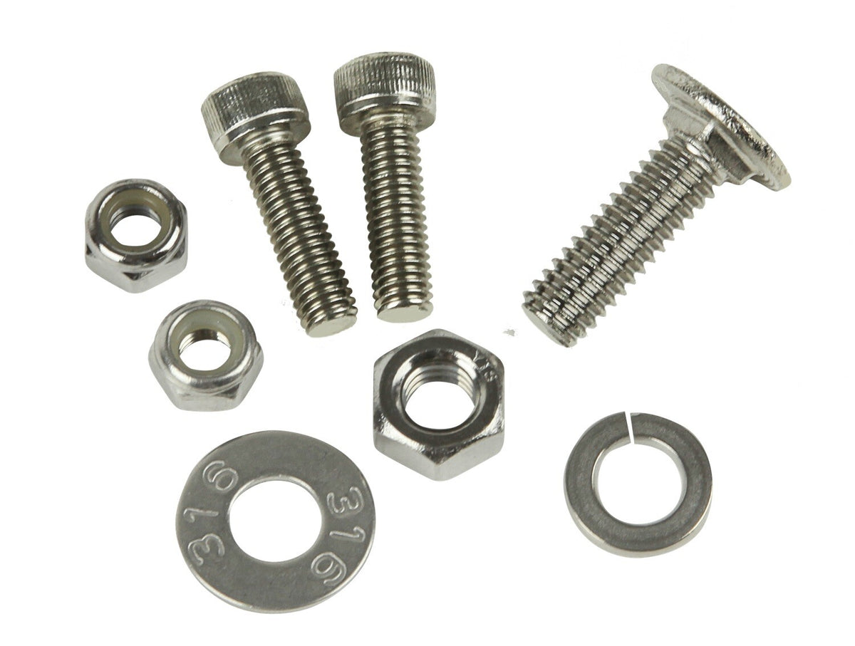 RIGID D-series L Bracket Kit w/Hardware/ Stainless Steel 40185