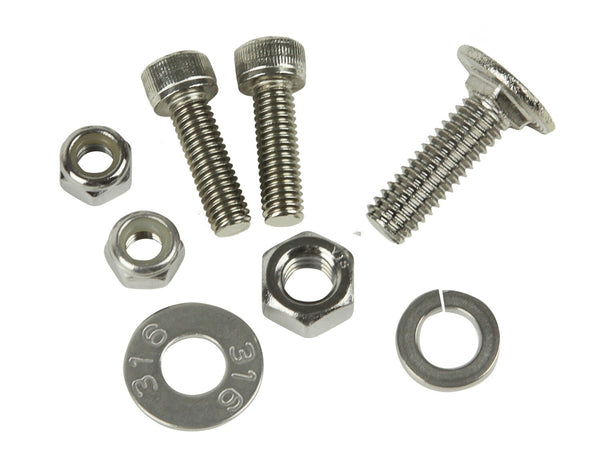 RIGID D-series L Bracket Kit w/Hardware/ Stainless Steel 40185