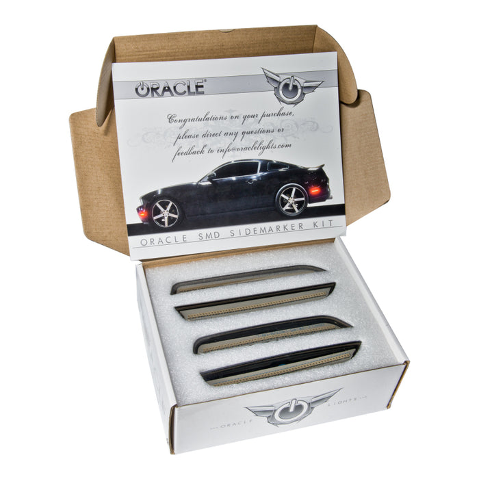 Oracle 10-14 Ford Mustang Concept Sidemarker Set Tinted No Paint SEE WARRANTY 9700-020