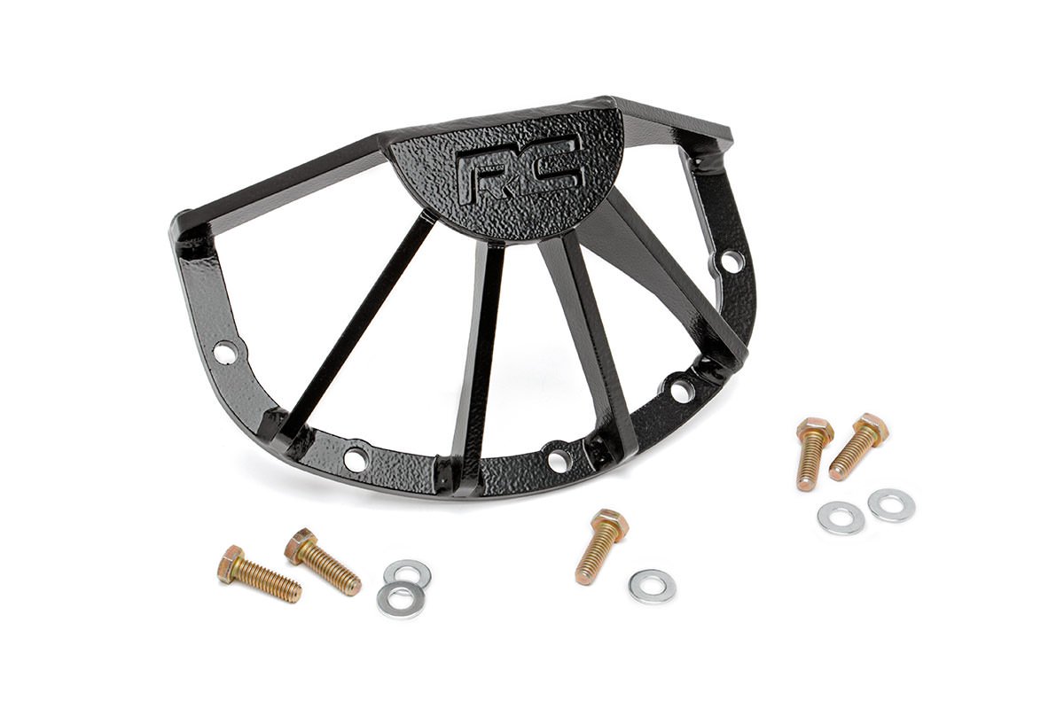 Rough Country Diff Guard Front Dana 30 Lp Fits Jeep Cherokee Xj/Comanche Mj/Wrangler Jk/Wrangler Tj 1035