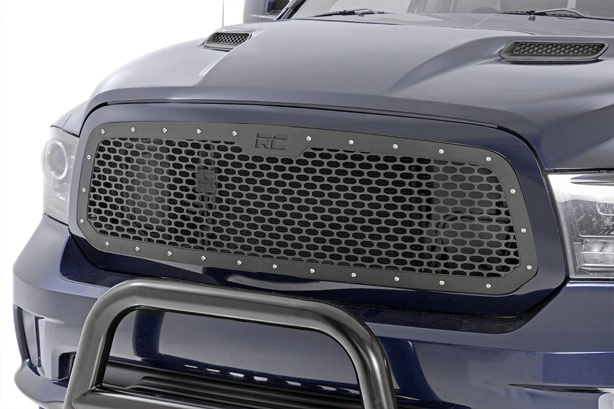 Rough Country Mesh Grille Fits RAM 1500 2WD/4WD (2013-2018 & Classic) 70197