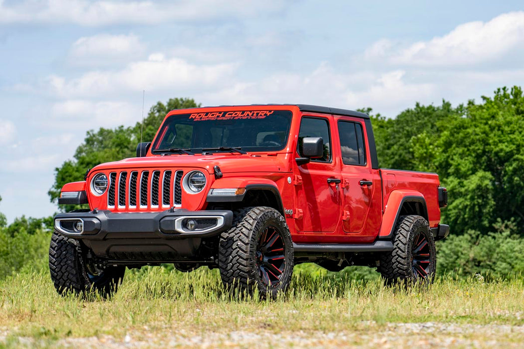 Rough Country 2.5 Inch Leveling Kit Spacers compatible with Jeep Gladiator Jt 4Wd (2020-2023) 63400