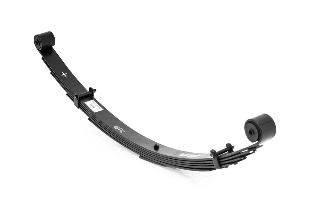 Rough Country Rear Leaf Springs 4" Lift Pair compatible with Jeep Cherokee Xj (84-01) 8047Kit