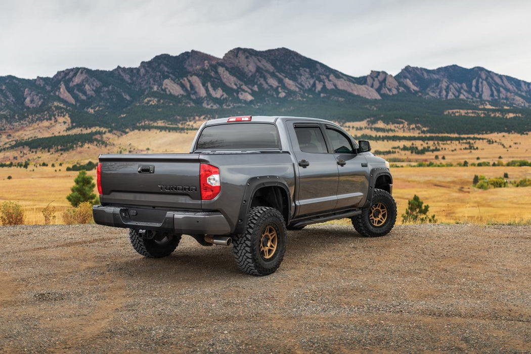 Rough Country Defender Pocket Fender Flares 202 Black Onyx Fits toyotaTundra (14-21)