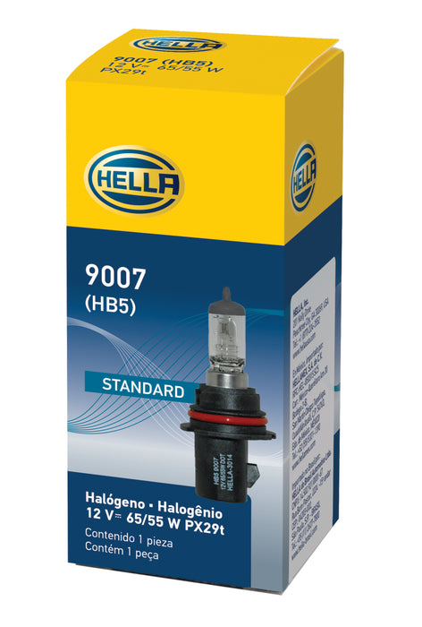 Hella 9007 HB5 12V 65/55W Halogen Bulb PX29t 9007