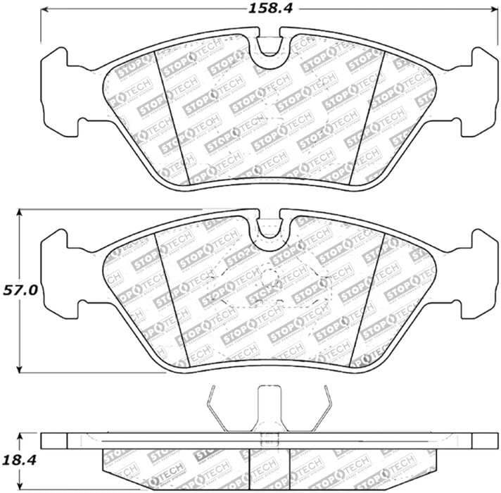 StopTech Street Touring Brake Pads 308.0253