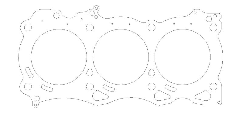 Cometic Compatible with Nissan VQ35/37 Gen3 97mm Bore .030 inch MLS Head Gasket Right C4592-030