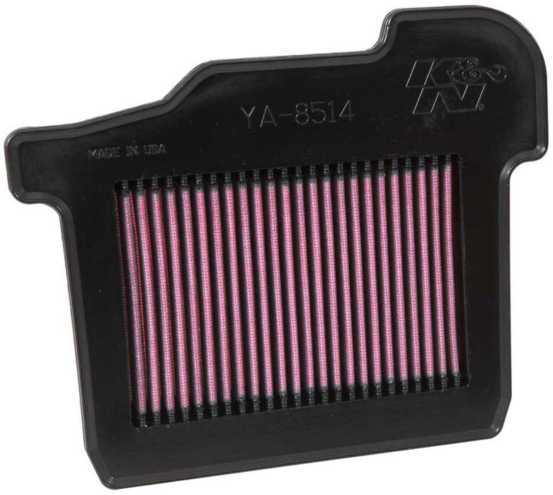 K&N Engine Air Filter: High Performance, Premium, Powersport Air Filter: Fits 2014-2019 YAMAHA (MT-09, MXT9 Niken GT, Niken, SCR950, Tracer 900, GT, XSR900, XV950R, MXT850 Niken, FJ-09, FZ-09) YA-8514