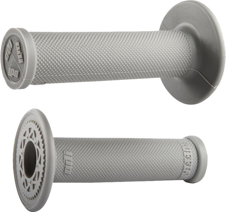 ODI Ruffian No Waffle Single-Ply MX Grips - 7/8"/Grey