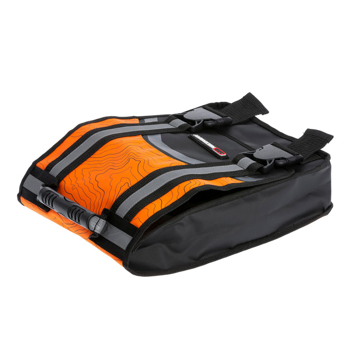 ARB Compact Recovery Bag Orange and Black Topographic Styling PVC Material Dual Internal Pockets ARB503A