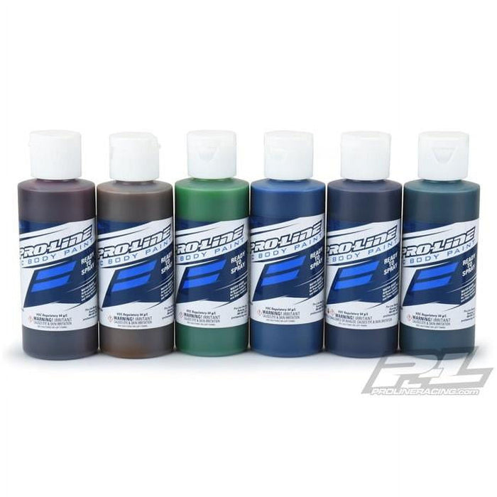 Proline Racing PRO632307 RC Airbrush Body Paint Candy Set Pack of 6