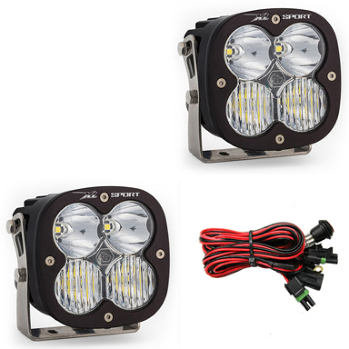 Baja Designs XL Sport Series Driving Combo Pattern Pair LED Light Pods 567803