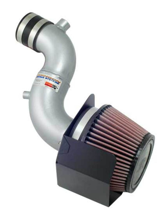 K&N Performance Intake Kit TYPHOON; HONDA FIT L4-1.5L, (SILVER) 07-08 69-1016-1TS