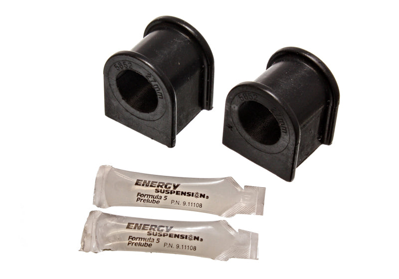 Energy Suspension 87-92 Toyota Supra Black 27mm Front Sway Bar Bushing Set 8.5133G