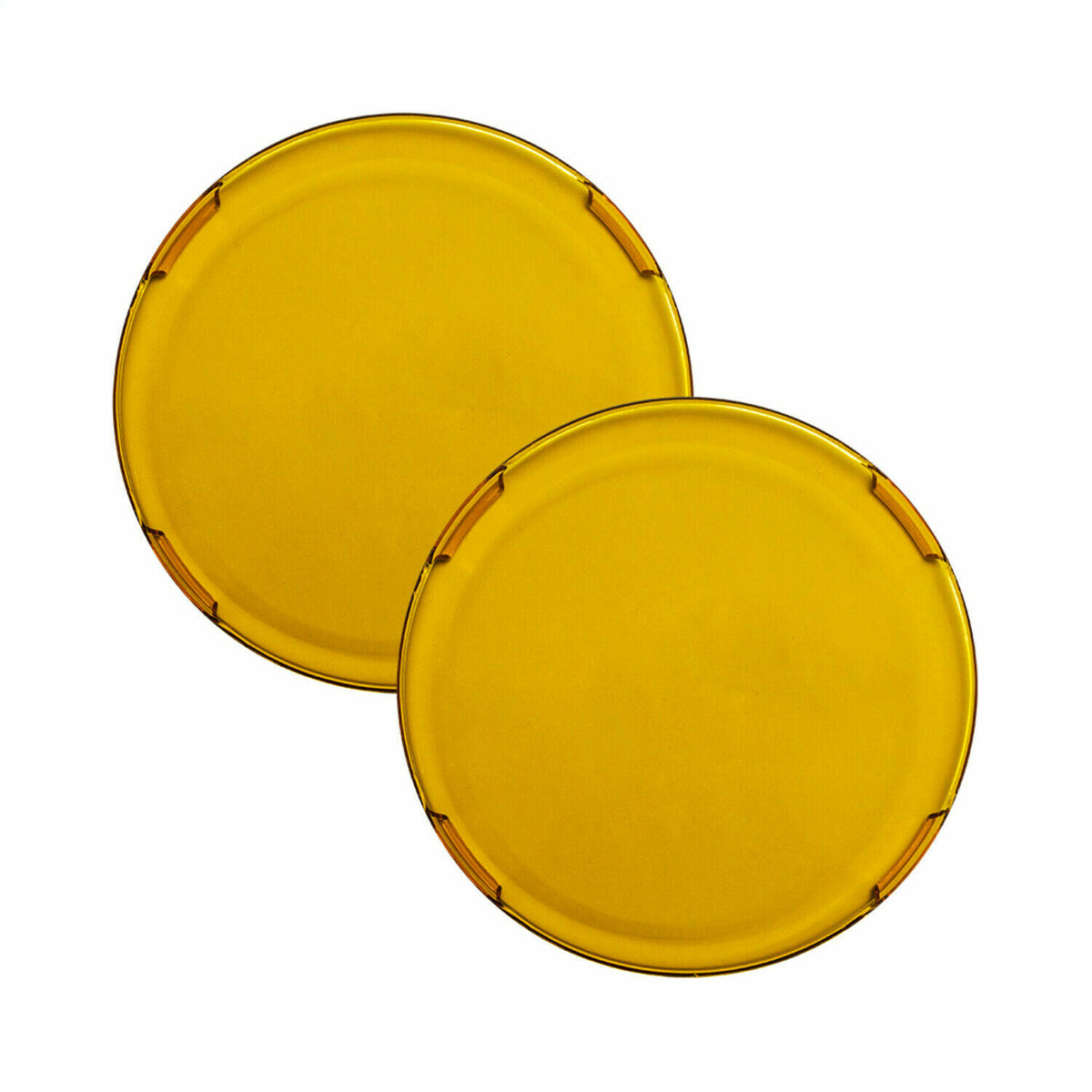RIGID Light Cover for 360-Series 4 Inch LED Lights, Amber | Pair (36363-TA) 363672