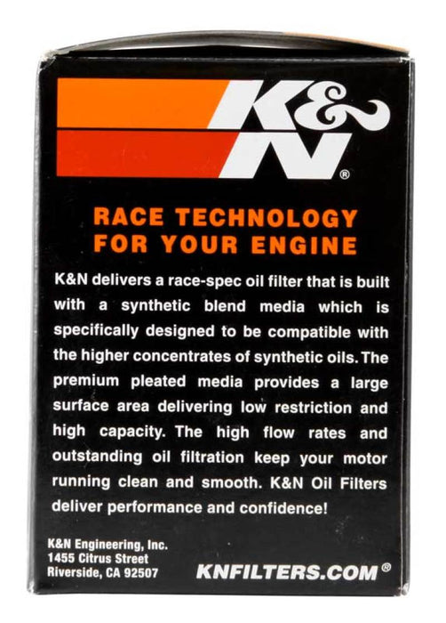 K&N Motorcycle Oil Filter: High Performance, Premium, Designed to be used with Synthetic or Conventional Oils: Fits Select Artic Cat Vehicles, KN-621