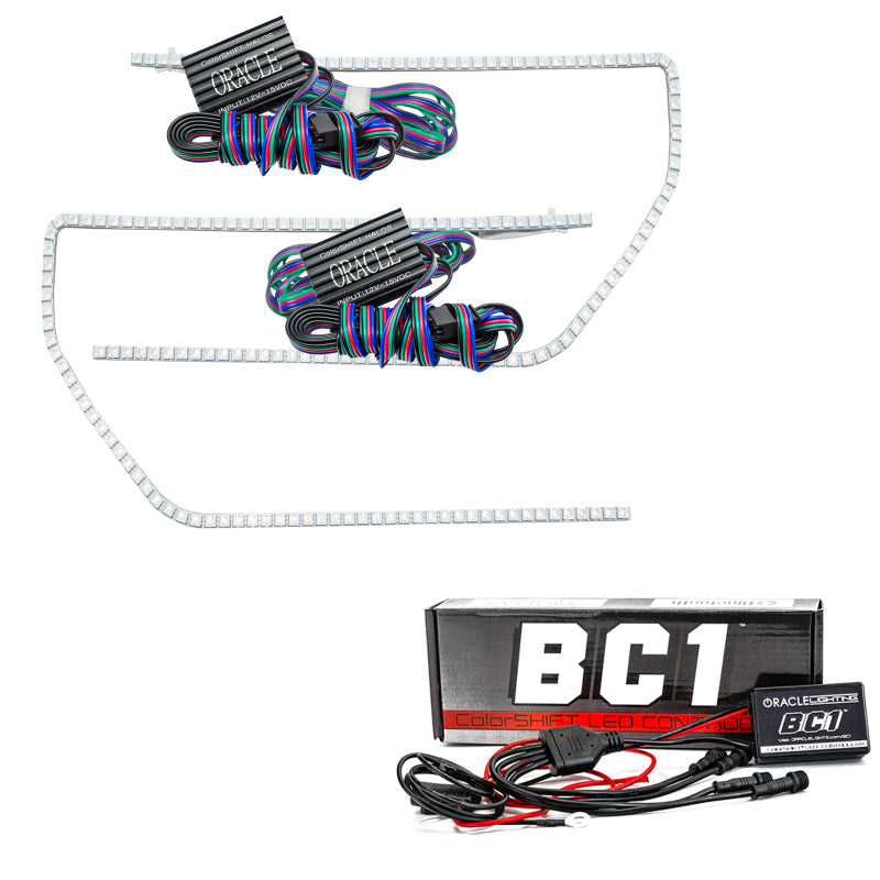 Oracle Ford F-150/Raptor 09-14 Perimeter Halo Kit ColorSHIFT w/ BC1 Controller SEE WARRANTY 2203-335