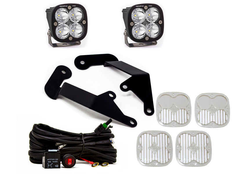 Baja Designs 21+ Ford Bronco Sport Squadron Pro Spot LED Light Pods Clear 447686