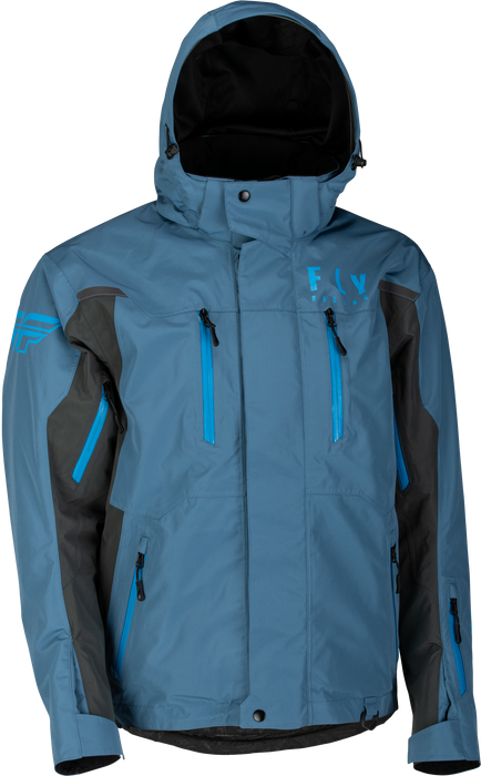 Fly Racing 2023 Incline Jacket (Blue/Grey, X-Large)