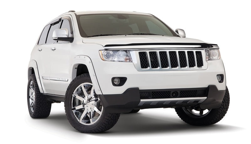 Bushwacker 11-18 compatible with Jeep Grand Cherokee Pocket Style Flares 4pc Does Not Fit SRT8 Black 10927-02