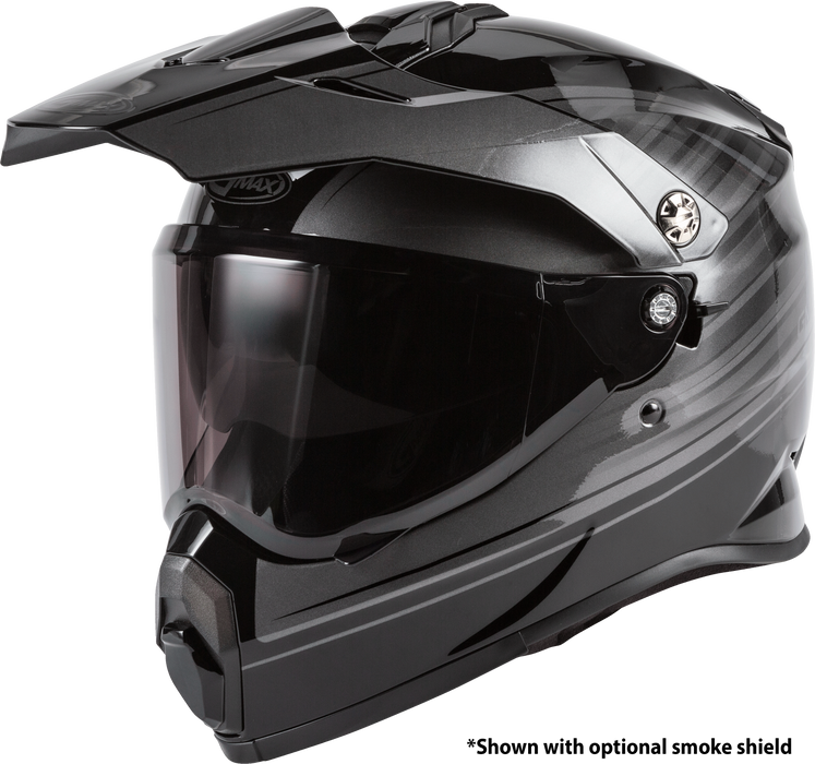 AT-21 Adventure Raley Helmet Black/Grey SM