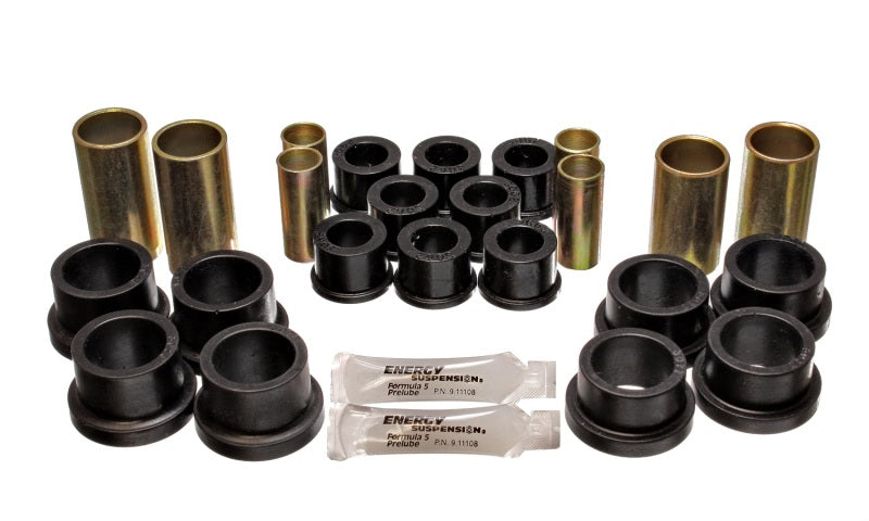 Energy Suspension 70-78 Compatible with Nissan 240Z/260Z/280Z Black Rear Control Arm Bushing Set 7.3104G