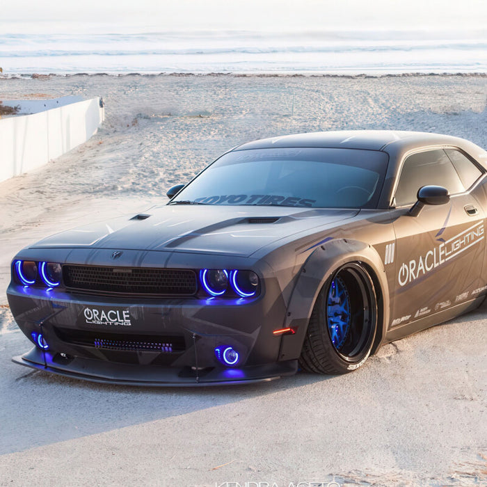 Oracle 08-14 Compatible with Dodge Challenger Concept Sidemarker Set Tinted No Paint SEE WARRANTY 9800-020