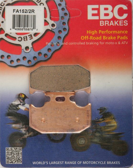 EBC Brakes FA152/2R Disc Brake Pad Set