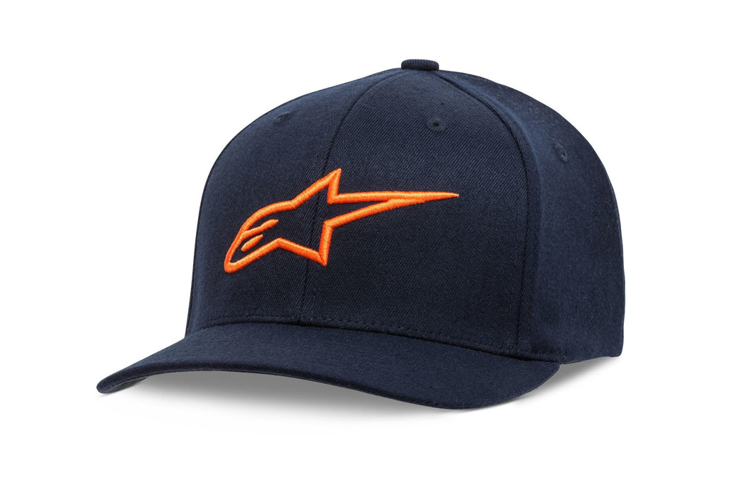 Alpinestars Youth Ageless Hat Navy/Orange 3038-81100-7032