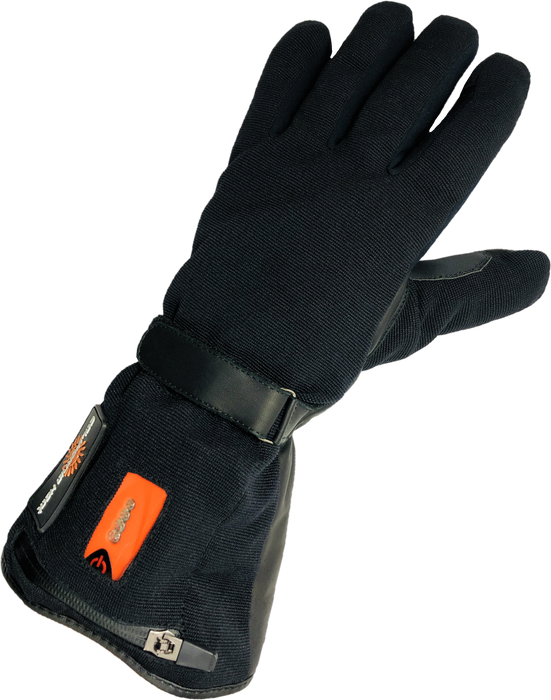 California Heat 7V ActivFlexx Waterproof Heated Stretchy Gloves - Black (L)